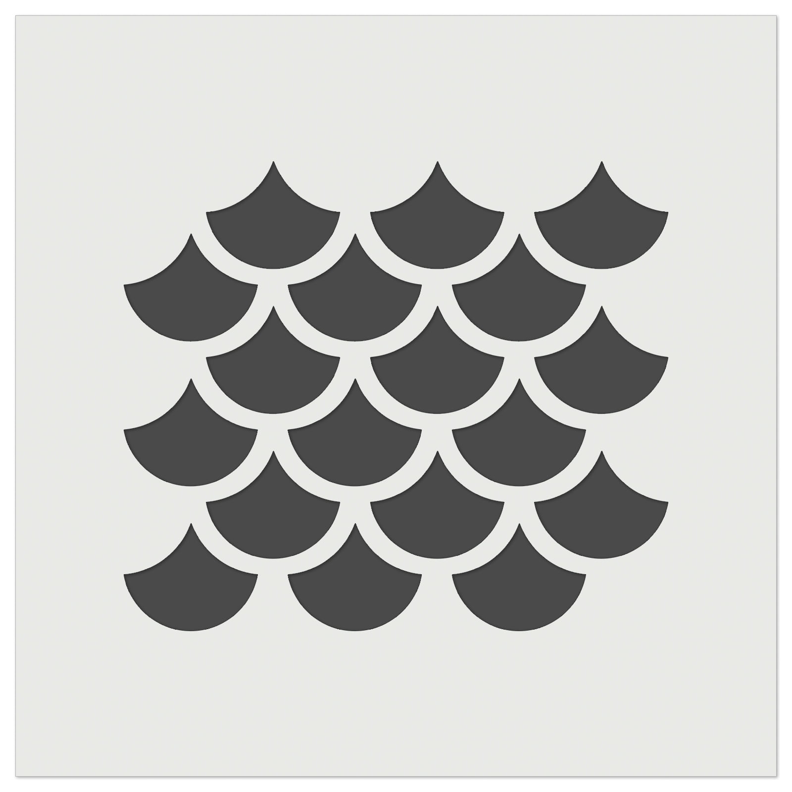 Mermaid Dragon Fish Scales for Seamless Pattern DIY Cookie Wall Craft Stencil - 9.0 Inch - Walmart.com mermaid-dragon-fish-scales-for-seamless-pattern-diy-cookie-wall-craft-stencil-9-0-inch-walmart-com
