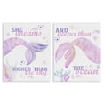 thumbnail image 1 of Mermaid Dreams Ocean & Sky 2 Piece Canvas Wall Art Set, design by Kim Allen, 1 of 7
