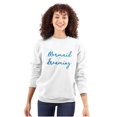 thumbnail image 1 of Mermaid Dreams Water Babies Beach Day Women Crewneck Sweatshirt Brisco Brands L, 1 of 6