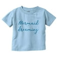 thumbnail image 1 of Mermaid Dreams Water Babies Beach Day Youth T Shirt Tee Girls Infant Toddler Brisco Brands 12M, 1 of 5