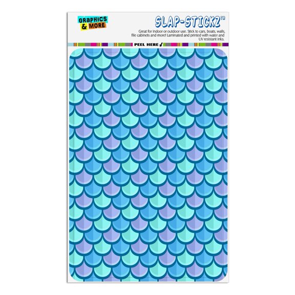 Mermaid Fish Scale Pattern Home Business Office Sign