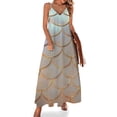 thumbnail image 1 of Mermaid Fish Scales Sleeveless Dress for Women Clothing Female Women's Summer Skirt, 1 of 7