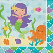 Mermaid Friends Lunch Napkins (16 Count)