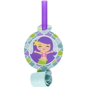 Mermaid Friends Party Blowers, 8pk