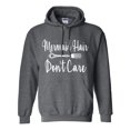 thumbnail image 1 of Mermaid Hair Don't Care Adult Hooded Sweatshirt, 1 of 2
