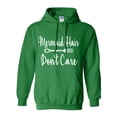 thumbnail image 1 of Mermaid Hair Don't Care Adult Hooded Sweatshirt, 1 of 2