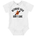 thumbnail image 1 of Mermaid Hair Don't Care Beach Lover Bodysuit Jumper Girls Infant Baby Brisco Brands 6M, 1 of 6