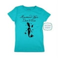 thumbnail image 1 of Mermaid Hair Don't Care - Youth Young Girls Juniors Slim Fit Soft Tee Shirt - Fun Trendy Tee, 1 of 3