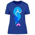 thumbnail image 1 of Mermaid Hair T-Shirt Women -Image by Shutterstock, Female Medium, 1 of 2
