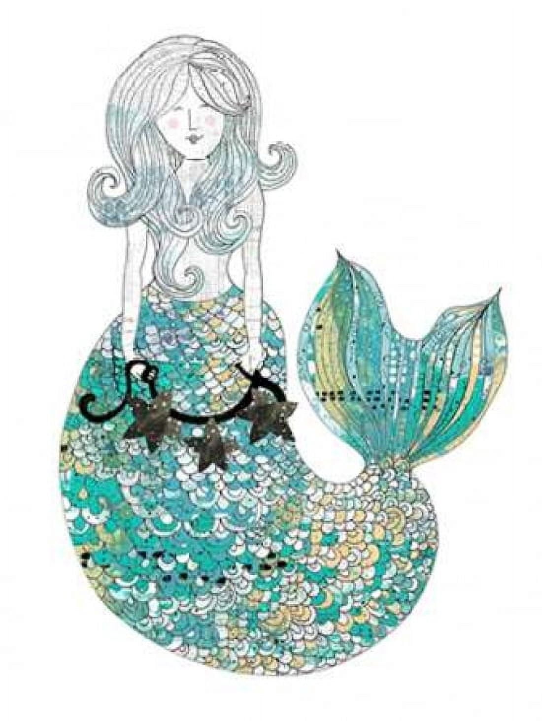 Mermaid II Canvas Art - Sarah Ogren (22 x 28)