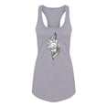 thumbnail image 1 of Mermaid In Shell Racerback Tank Women -Image by Shutterstock, Female Large, 1 of 4