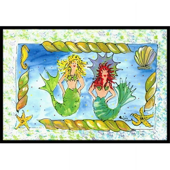 Mermaid Indoor Or Outdoor Doormat