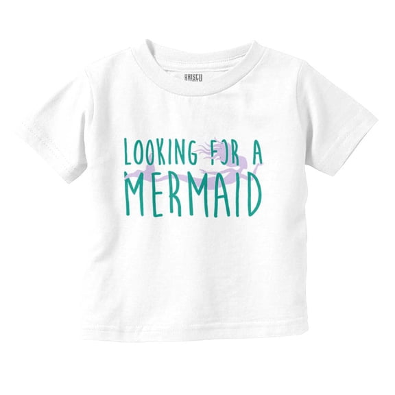 Mermaid Lover Cute Summer Pool Beach Youth T Shirt Tee Girls Infant Toddler Brisco Brands 12M