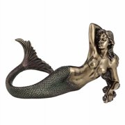 Mermaid Lying Back (Small) - Myth & Legend Sculpture
