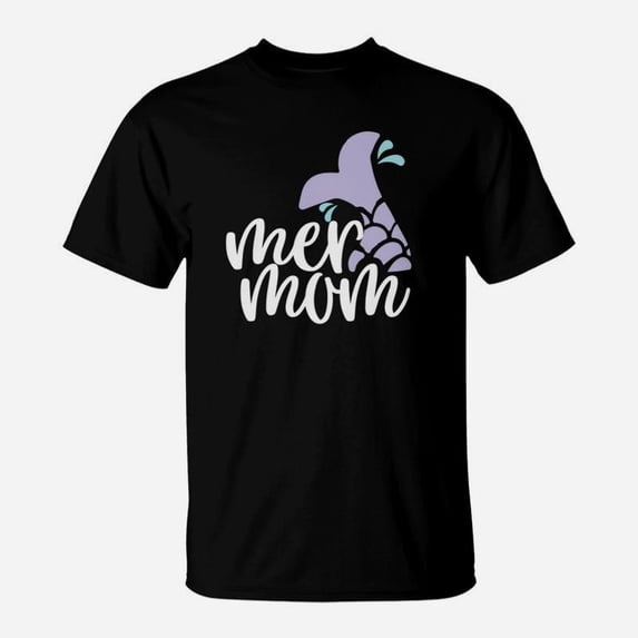 Mermaid Mom For Women Mer Mom TShirt