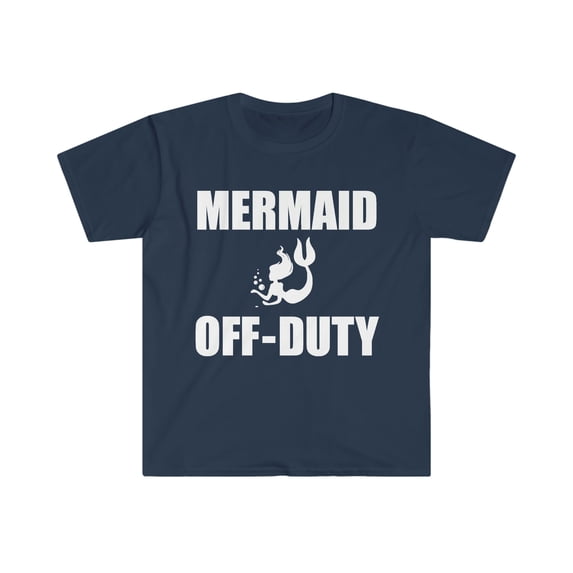 Mermaid Off duty Unisex T-shirt S-3XL