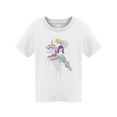 thumbnail image 1 of Mermaid On Unicorn T-Shirt Toddler -Image by Shutterstock,  2 Toddler, 1 of 2