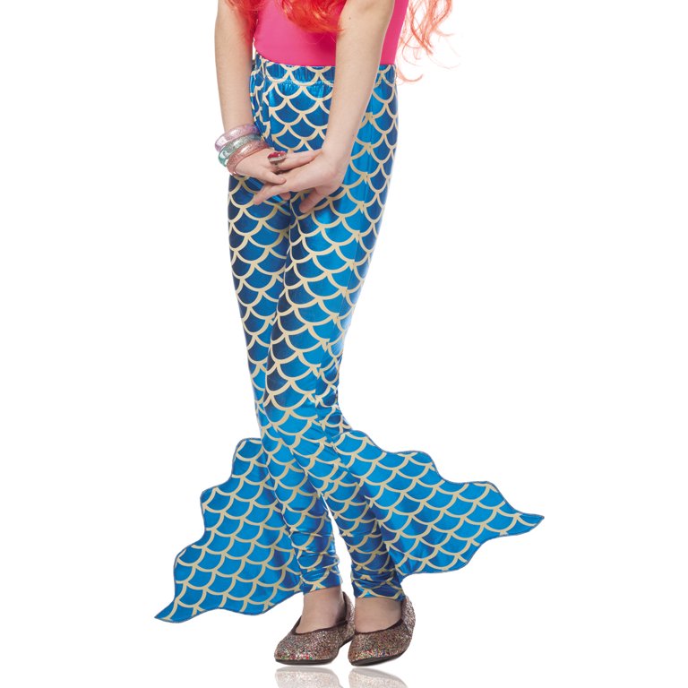 Girls sales mermaid leggings