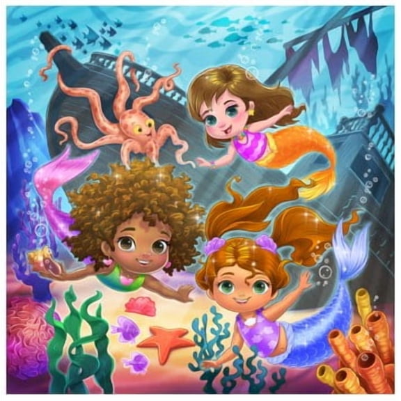 Mermaid Party 48 Piece Puzzle