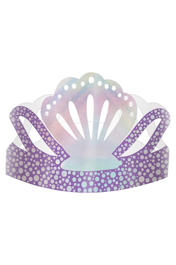 Mermaid Party Supplies - Paper Mermaid Crown