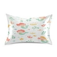 thumbnail image 1 of Mermaid Pattern Design Satin Pillowcase 20''x26'' Double-Sided Print Soft Wrinkle Resistant, 1 of 9