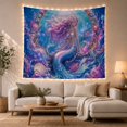 thumbnail image 1 of Mermaid Princess in Underwater Coral Reef Scene Mystical Fantasy for Kids Ocean Lovers Oceanic Wall Art Birthday Gift Tapestry Wall Hanging for Bedroom, Living Room and Dorm, 1 of 7