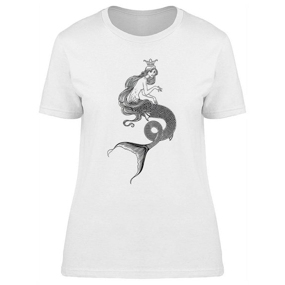 Mermaid Queen T-Shirt Women -Image by Shutterstock, Female Small