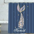 thumbnail image 1 of Mermaid Scale Shower Curtain Mermaid Shower Curtain Ocean Themed Shower Curtain Pink Shower Curtain Fantasy Girls Bathroom Decor with 12 Hooks 72''''W x 72''''H Gift for Mermaid Lovers Waterproof 04, 1 of 6