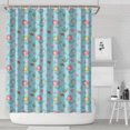 thumbnail image 1 of Mermaid Sea Creature Pattern Shower Curtain 72"x84" ,Bathroom Decorative Shower Curtains Set with 12 Hooks,Modern Waterproof Washable Shower Curtain, 1 of 6