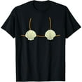 thumbnail image 1 of Mermaid Sea Shell Bikini Top Funny T-Shirt, 1 of 3