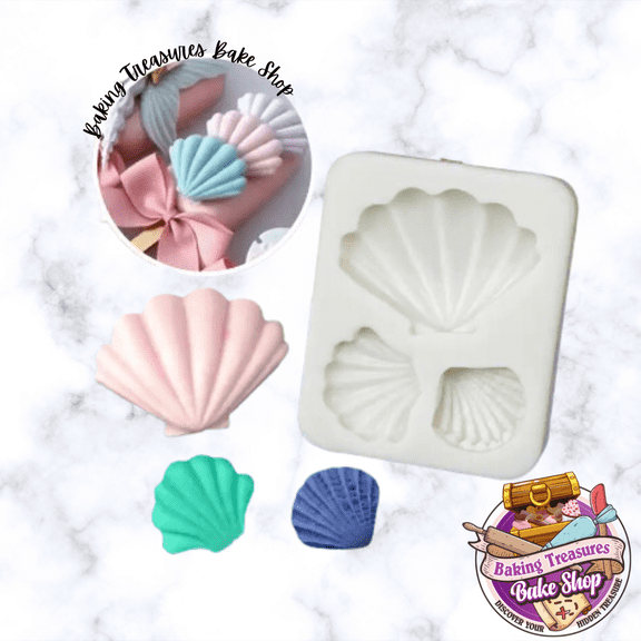 Mermaid Shells Silicone Mold