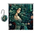 thumbnail image 1 of Mermaid Shower Curtain for Bathroom, 1 of 6