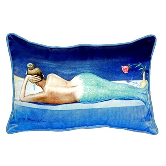 Mermaid Small Indoor/Outdoor Pillow 11x14