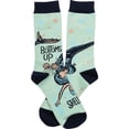 thumbnail image 1 of Mermaid Socks Adult Unisex Primitives by Kathy, 1 of 3