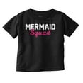 thumbnail image 1 of Mermaid Squad Bachelorette Birthday Youth T Shirt Tee Girls Infant Toddler Brisco Brands 12M, 1 of 5