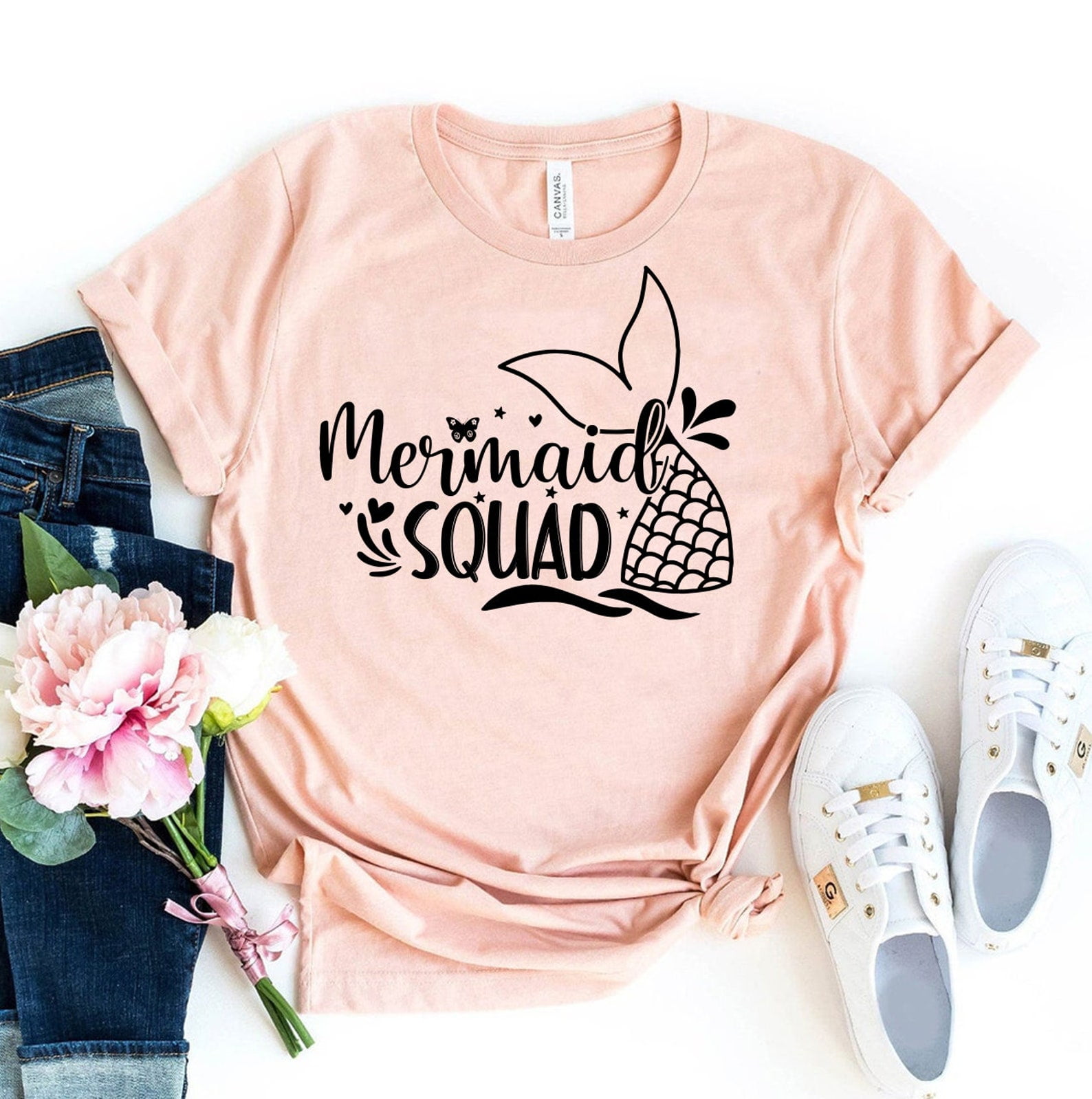 Auntie Mermaid T-Shirt Mermaid Lover T-Shirt Auntie Mermaid T-Shirt Mermaid Lover T-Shirt