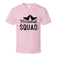 thumbnail image 1 of Mermaid Squad Tshirt Magical Aquatic Themed Tee Enchanted T Shirt, 1 of 1