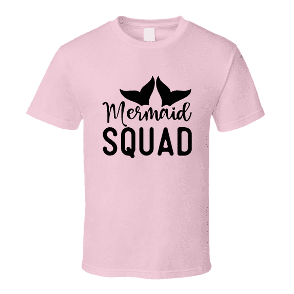 Mermaid Squad Tshirt Magical Aquatic Themed Tee Enchanted T Shirt