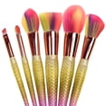 thumbnail image 1 of Mermaid-Style Makeup Brush Set 6-Piece, 1 of 6