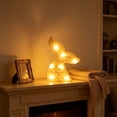 thumbnail image 1 of Mermaid Tail LED Night Light, Glowing Tabletop Decor for Bedroom , Battery Operated Decorative Lamp with Scale Texture, 1 of 6