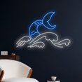 thumbnail image 1 of Mermaid Tail Neon Sign, Mermaid Tail Led Sign, Mermaid Neon Light, Ocean Mermaid LED Light, Nursery, 1 of 5