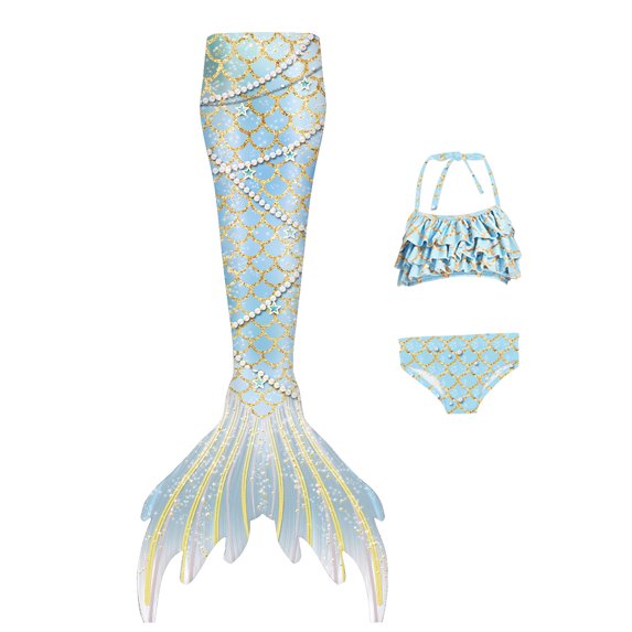 Mermaid Tails For Swimming For Kids And Adults With Monofin