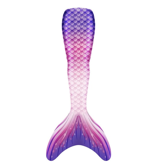 Mermaid Tails for Swimming Swimwear for Kids Girls without Monofin 4-5 Years