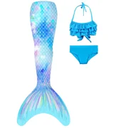 Mermaid Tails for Swimming for Girls Mermaid Tail Swimsuit Bathing Suit for Girls Kids Mermaid Tail Costume for Gifts