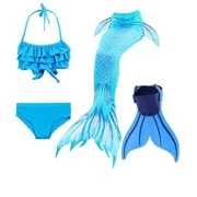 Mermaid Tails for Swimming with Monofin Girls Mermaid Tail Swimsuit for Kids Mermaid Tail Bathing Suit