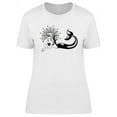 thumbnail image 1 of Mermaid Tattoo Design T-Shirt Women -Image by Shutterstock, Female XX-Large, 1 of 2