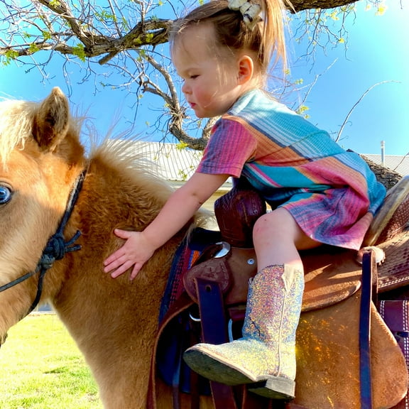 Mermaid Toddler Glitter Boots