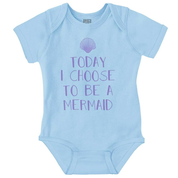 Mermaid Vibes Cute Beach Ocean Lover Bodysuit Jumper Girls Infant Baby Brisco Brands 12M