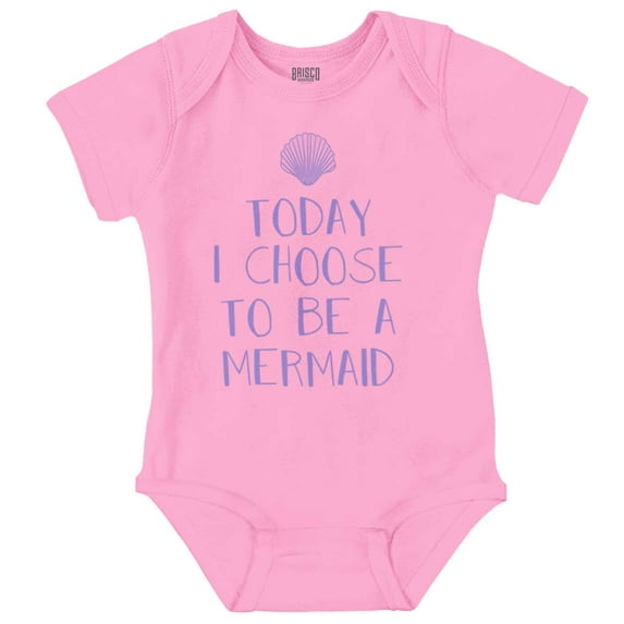 Mermaid Vibes Cute Beach Ocean Lover Bodysuit Jumper Girls Infant Baby Brisco Brands NB