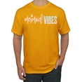 thumbnail image 1 of Mermaid Vibes Cute Shimmer | Mens Fashion Graphic T-Shirt, Gold, 2XL, 1 of 3